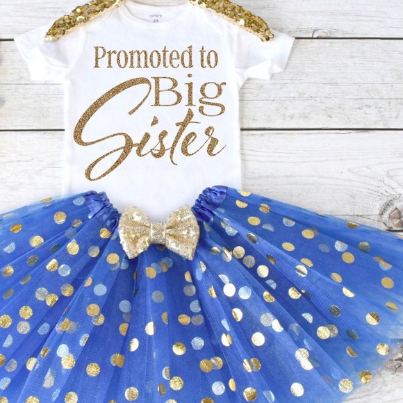 GRNSHTS STORE Other - Promoted to big sister | Baby Shower Set